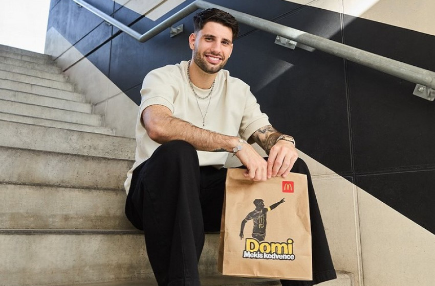 Saját menüt kap a McDonald'stól Szoboszlai Dominik